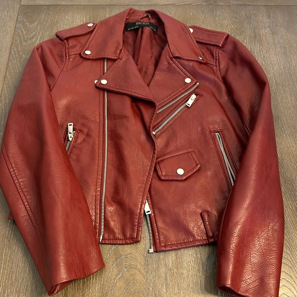 Leather jacket